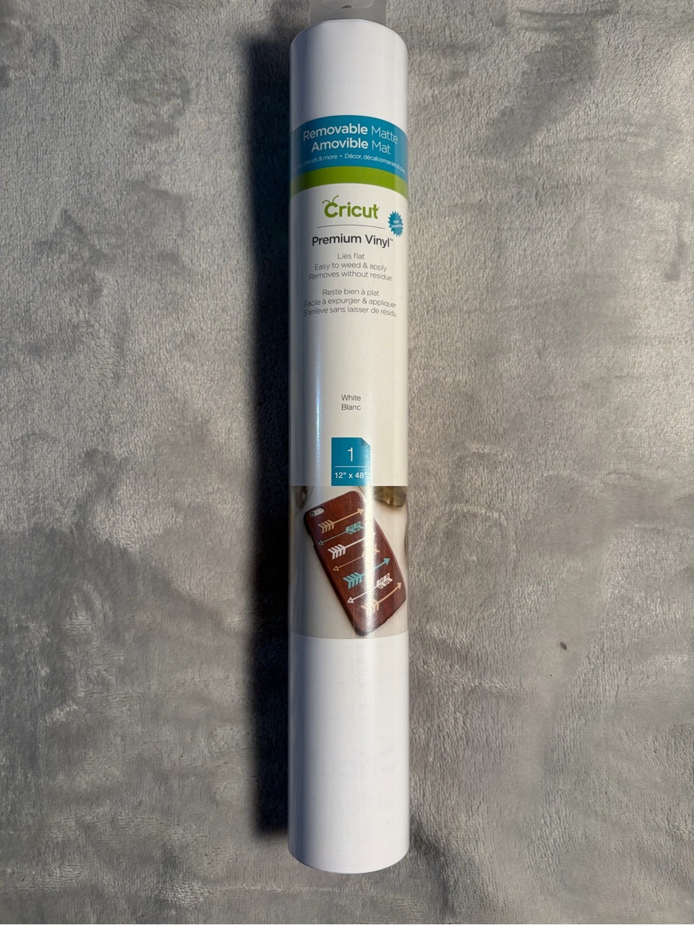 Cricut Removable Matte Premium Vinyl - White